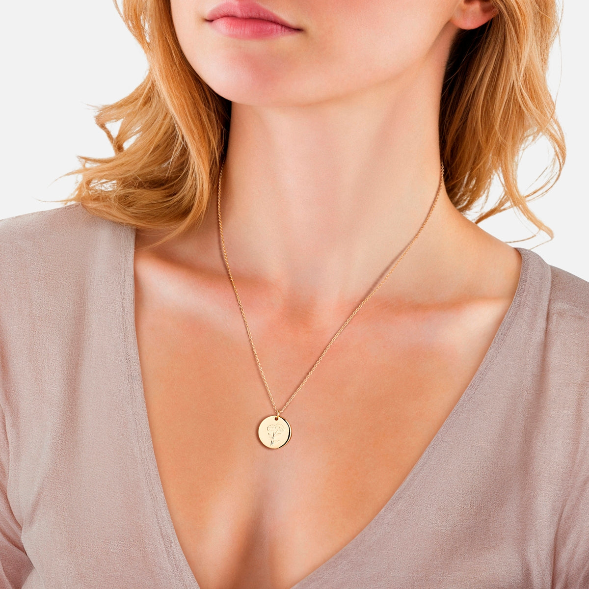 Kette mit Anhänger Sterling Silber gelbgold