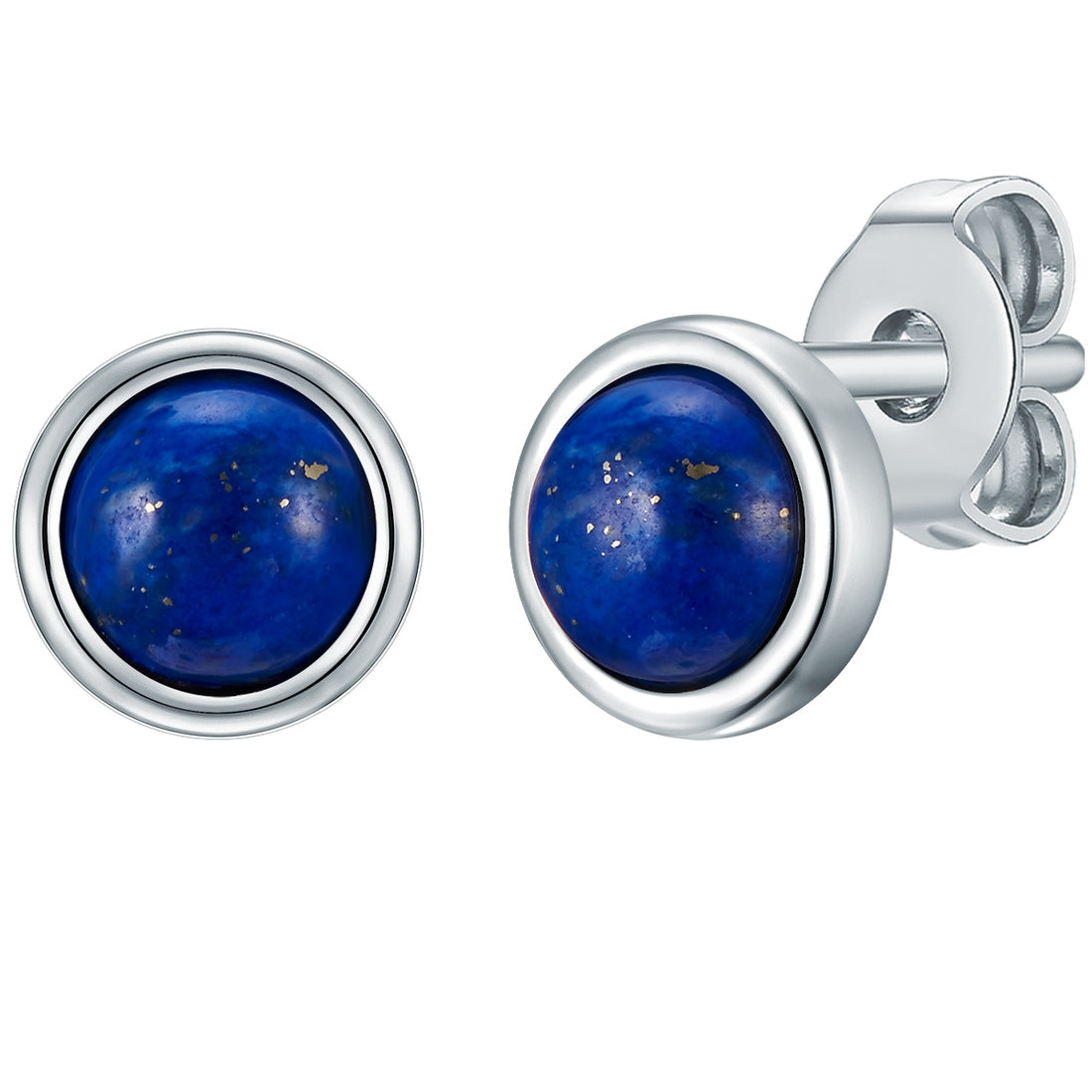 Ohrstecker Sterling Silber Lapislazuli