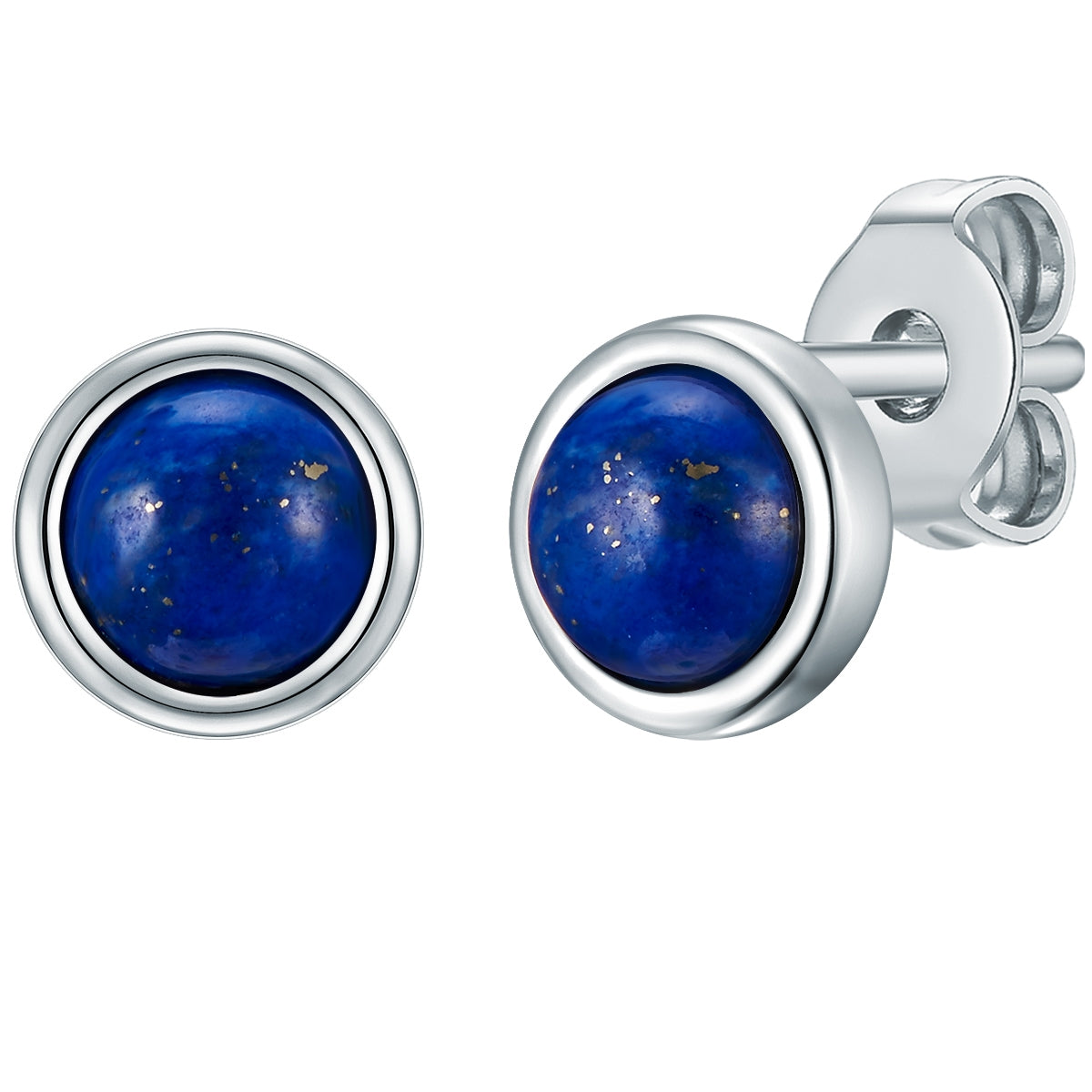 Ohrstecker Sterling Silber Lapislazuli