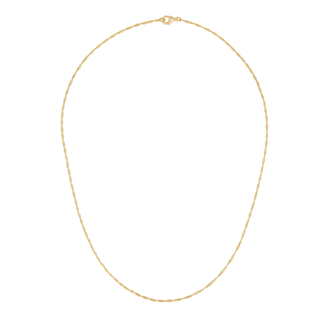 Kette Sterling Silber gelbgold