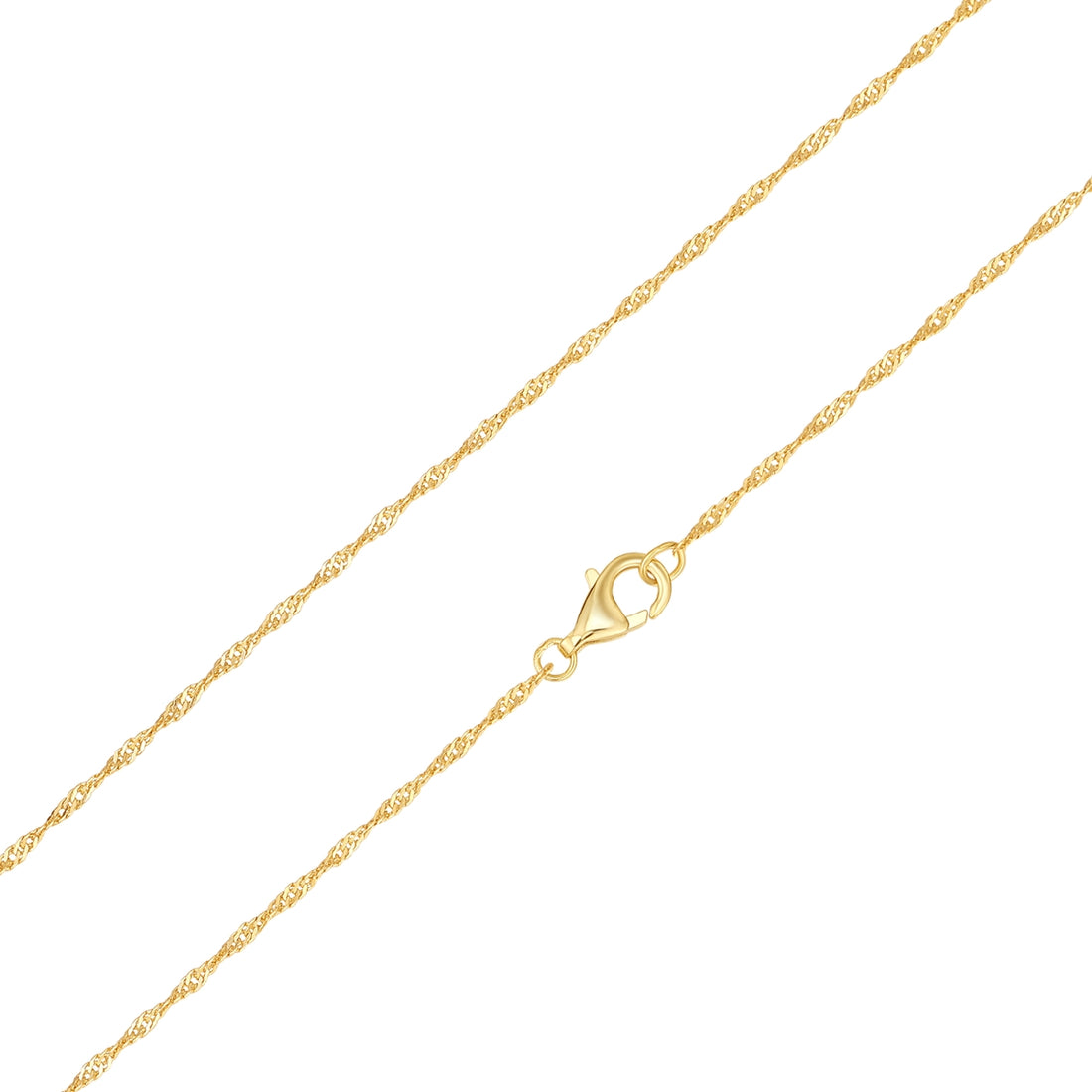 Kette Sterling Silber gelbgold